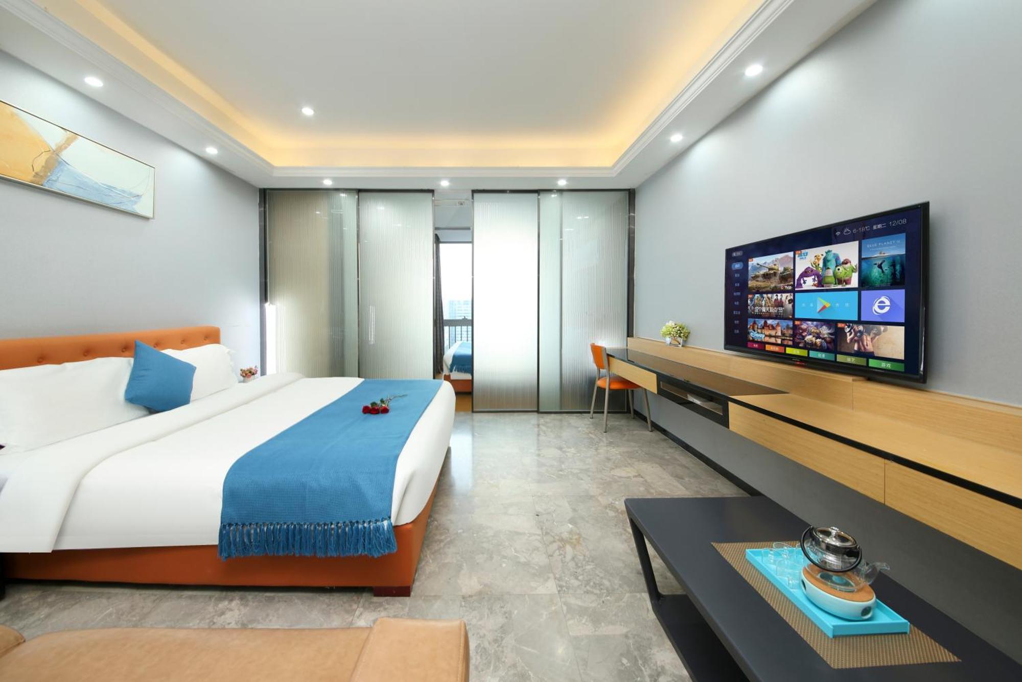 Boman Holiday Apartment Bei Jing Lu Jie Deng Du Hui Branch Cantón Exterior foto