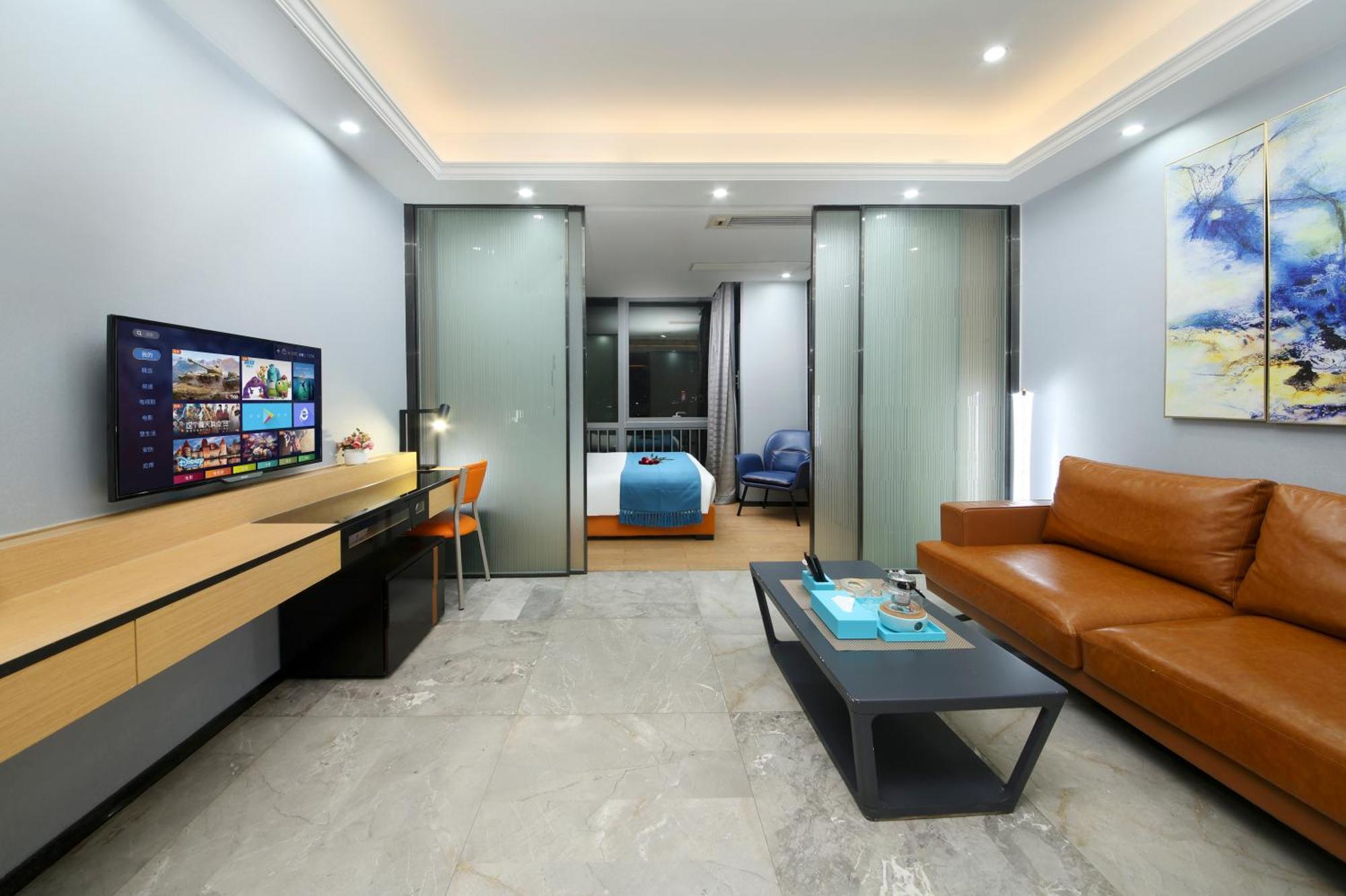 Boman Holiday Apartment Bei Jing Lu Jie Deng Du Hui Branch Cantón Exterior foto