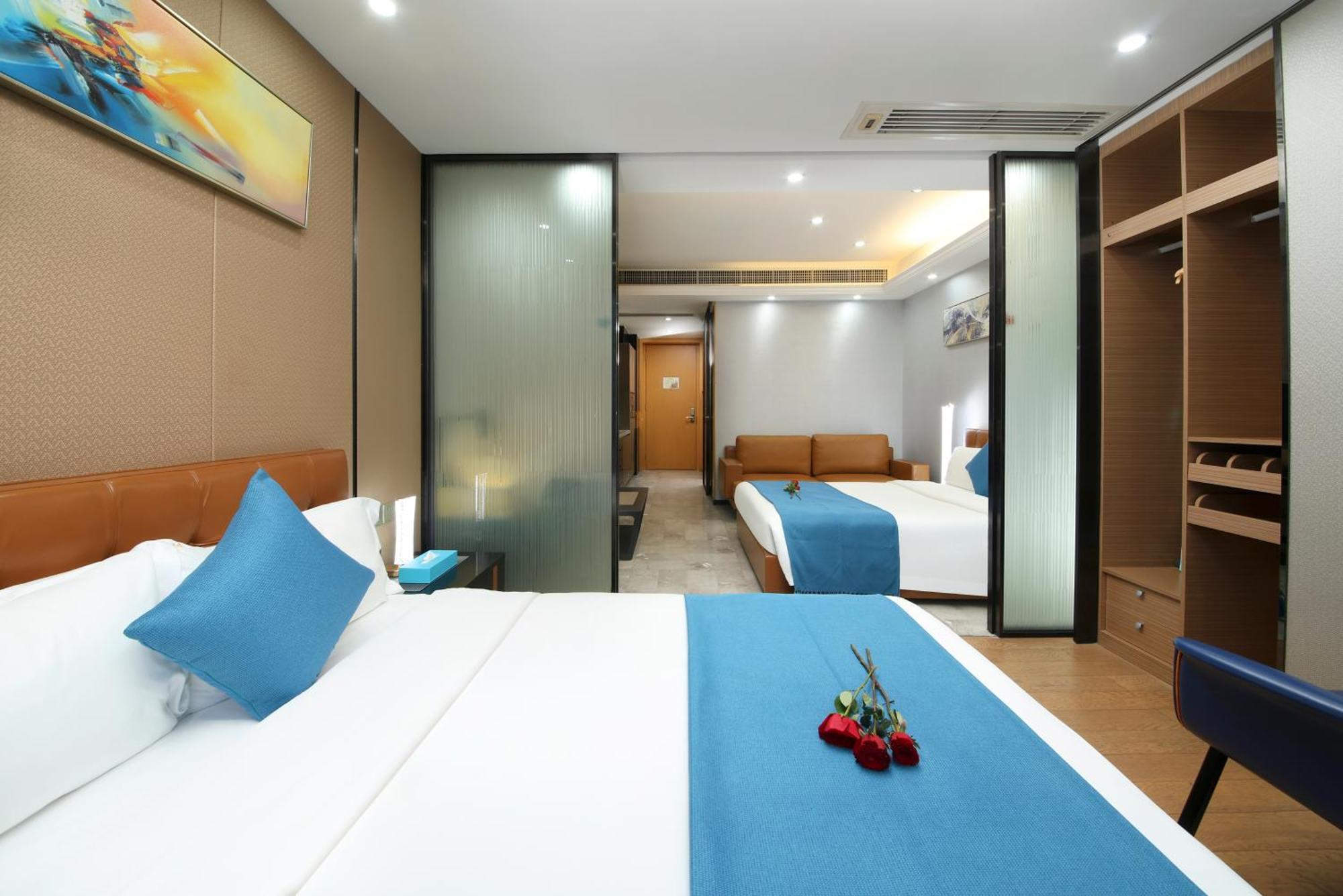 Boman Holiday Apartment Bei Jing Lu Jie Deng Du Hui Branch Cantón Exterior foto