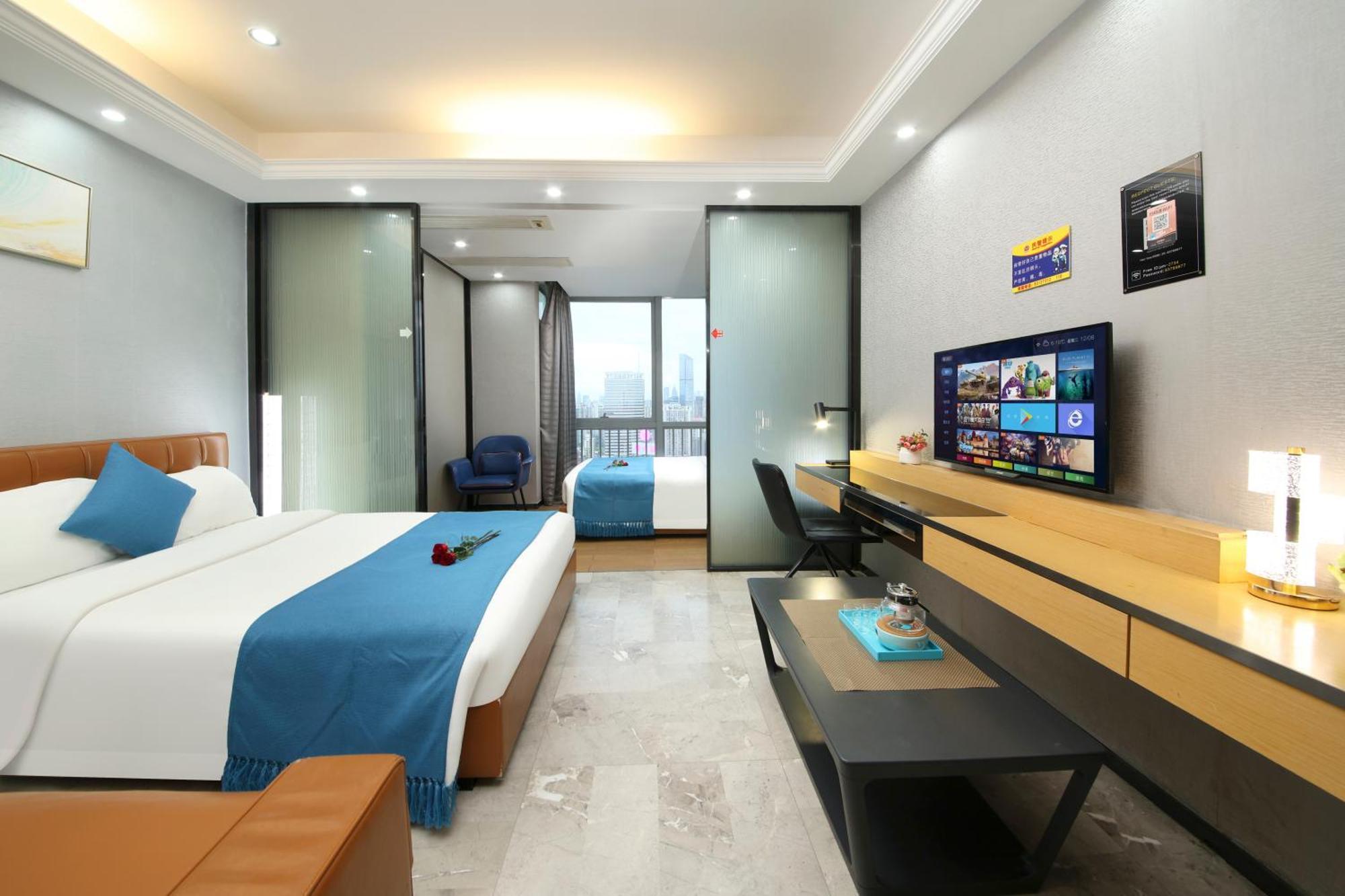Boman Holiday Apartment Bei Jing Lu Jie Deng Du Hui Branch Cantón Exterior foto