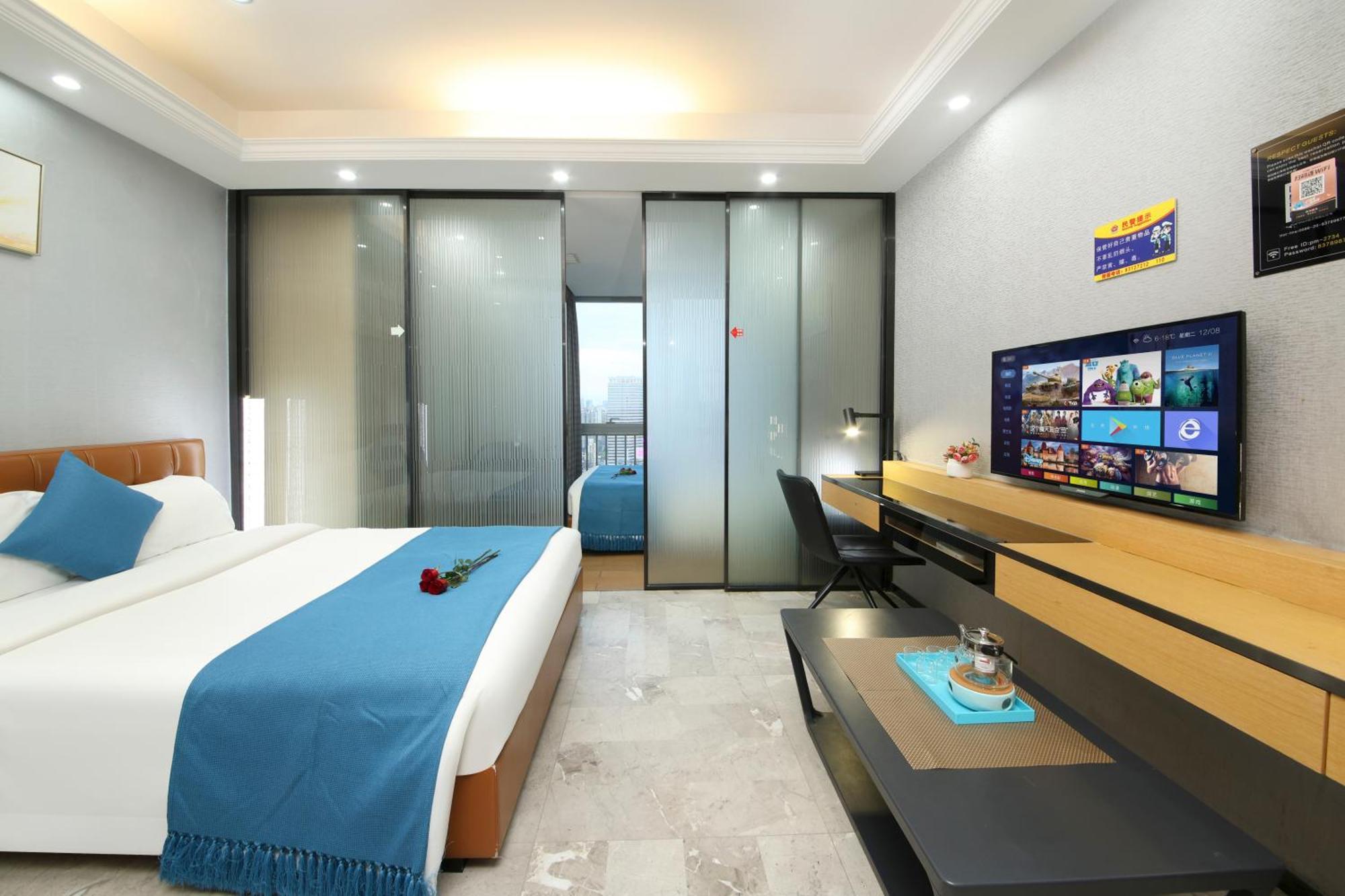 Boman Holiday Apartment Bei Jing Lu Jie Deng Du Hui Branch Cantón Exterior foto