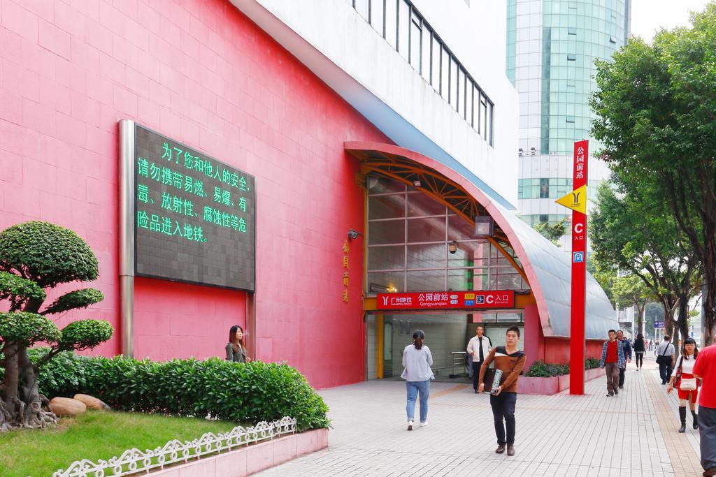 Boman Holiday Apartment Bei Jing Lu Jie Deng Du Hui Branch Cantón Exterior foto